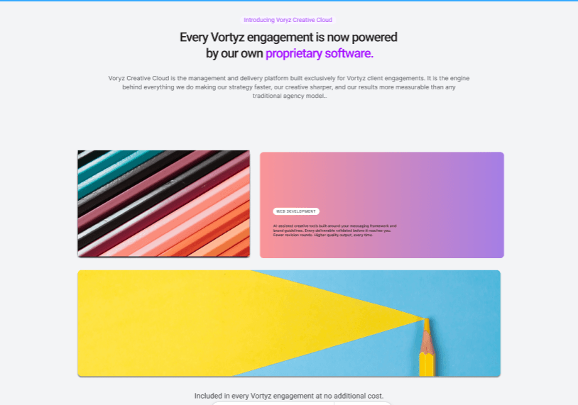 Web development and brand-aligned creative tools